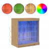 Komoda LED Ze LED Lights Dąb rzemieślniczy 60,5 x 37 x 67 cm