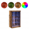 Komoda LED Ze LED Lights Stare drewno 60,5 x 37 x 100 cm