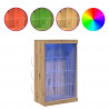Komoda LED Ze LED Lights Dąb rzemieślniczy 60,5 x 37 x 100 cm