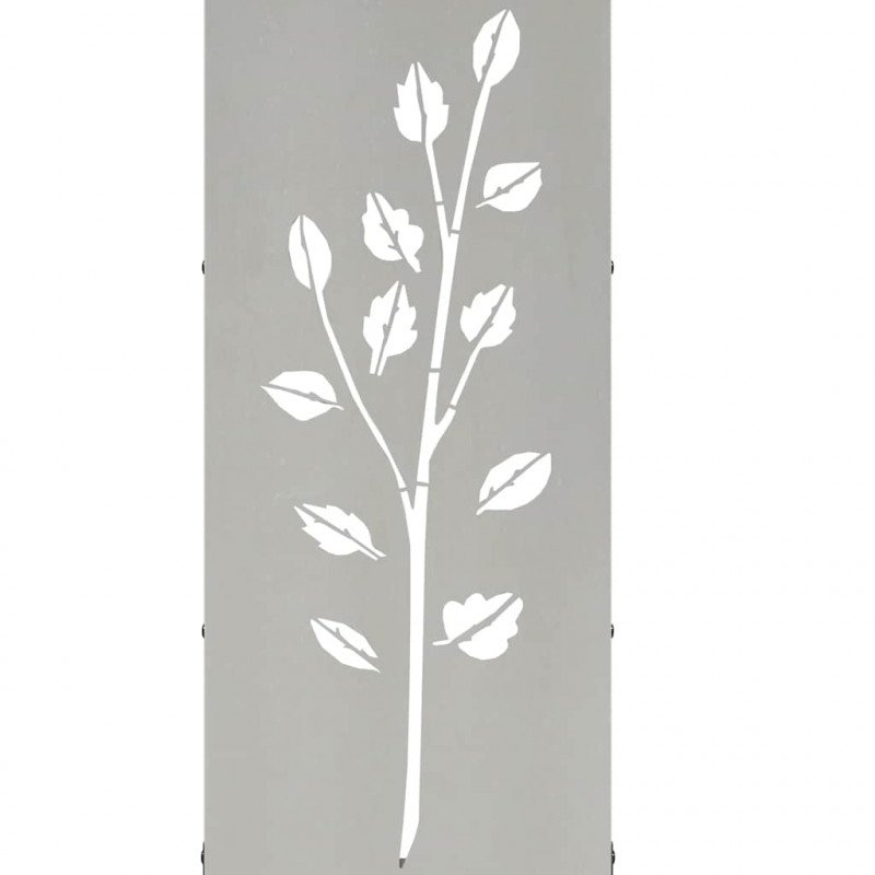 Stojak na drewno opałowe 40x30x80 cm Stal nierdzewna