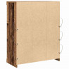Komoda LED Ze LED Lights Stare drewno 41 x 37 x 100 cm