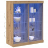 Komoda LED Ze LED Lights Dąb rzemieślniczy 41 x 37 x 100 cm