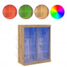 Komoda LED Ze LED Lights Dąb rzemieślniczy 41 x 37 x 100 cm