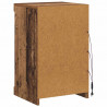 Komoda LED Stare drewno 41 x 37 x 67 cm Materiał drewnopochodny