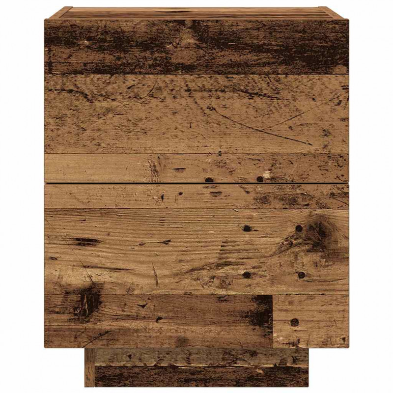 Szafka Nocna z szufladą Stare drewno 45 x 40 x 55 cm