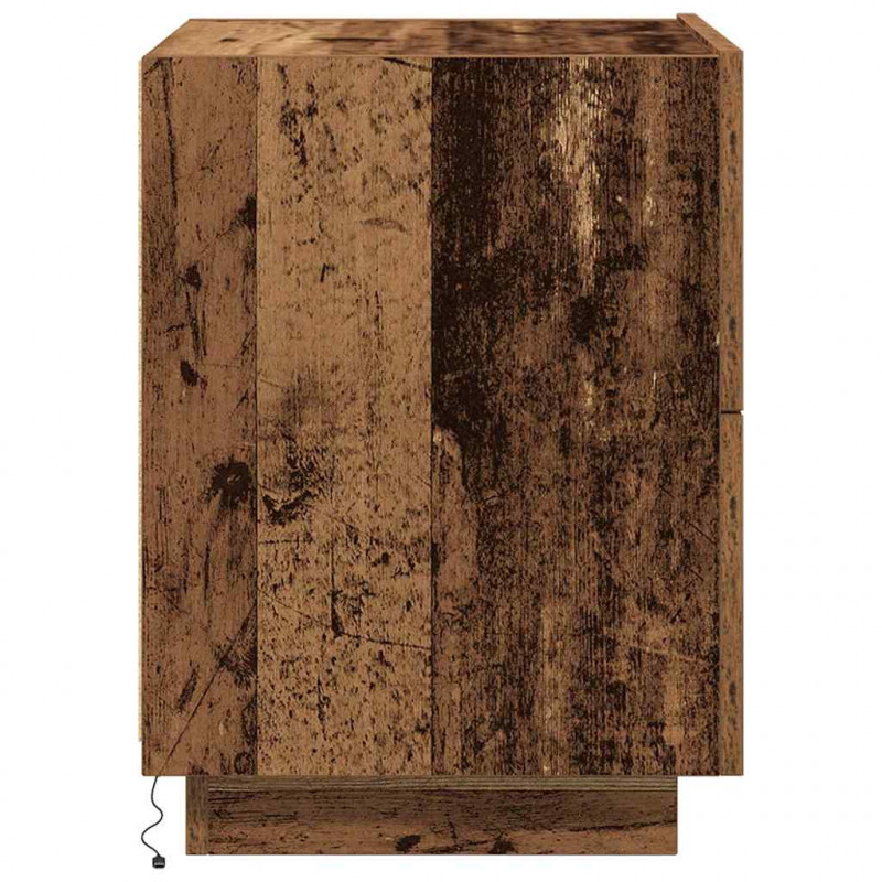 Szafka Nocna z szufladą Stare drewno 45 x 40 x 55 cm