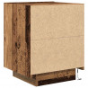 Szafka Nocna z szufladą 2 pcs Stare drewno 45 x 40 x 55 cm