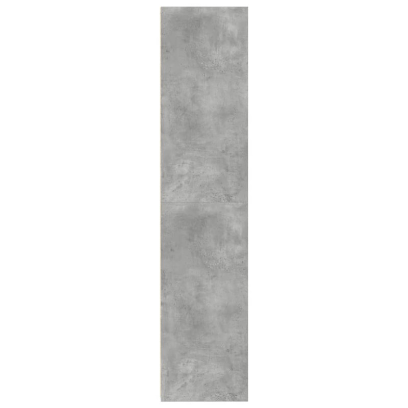 Wysoka szafka, szarość betonu, 50x41x185 cm