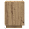 Szafka Nocna z szufladą 2 pcs Dąb rzemieślniczy 45 x 40 x 55 cm