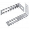 Uchwyt antyprzewrócenia 2 pcs Srebrny 74,5 x 15 x 32 mm Żelazo