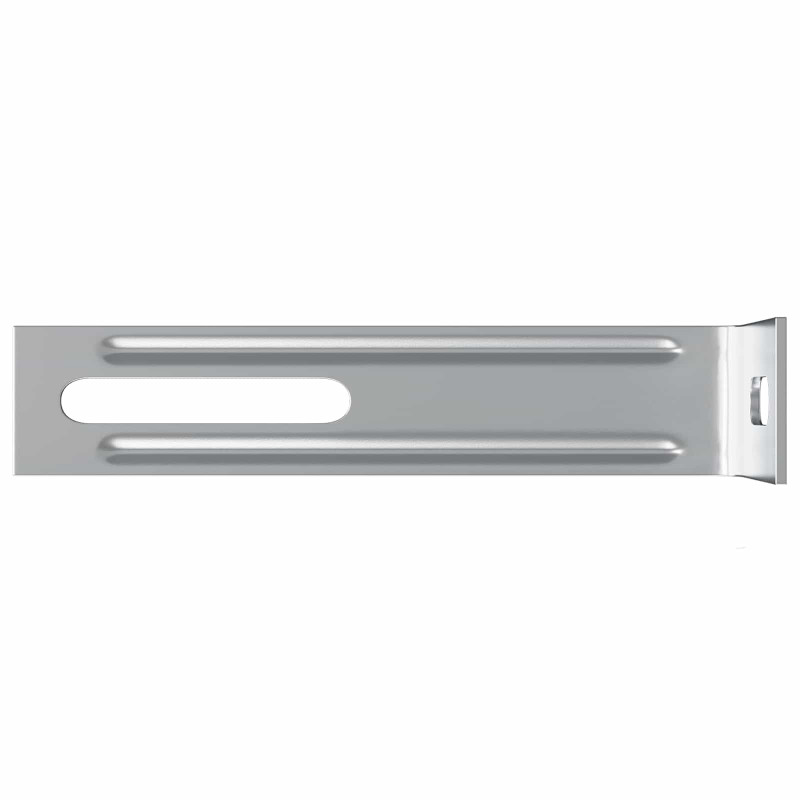 Uchwyt antyprzewrócenia 12 pcs Srebrny 74,5 x 15 x 32 mm Żelazo