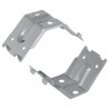 Uchwyt 2 pcs Powlekana cynkiem 106 x 55 x 1,5mm Stal