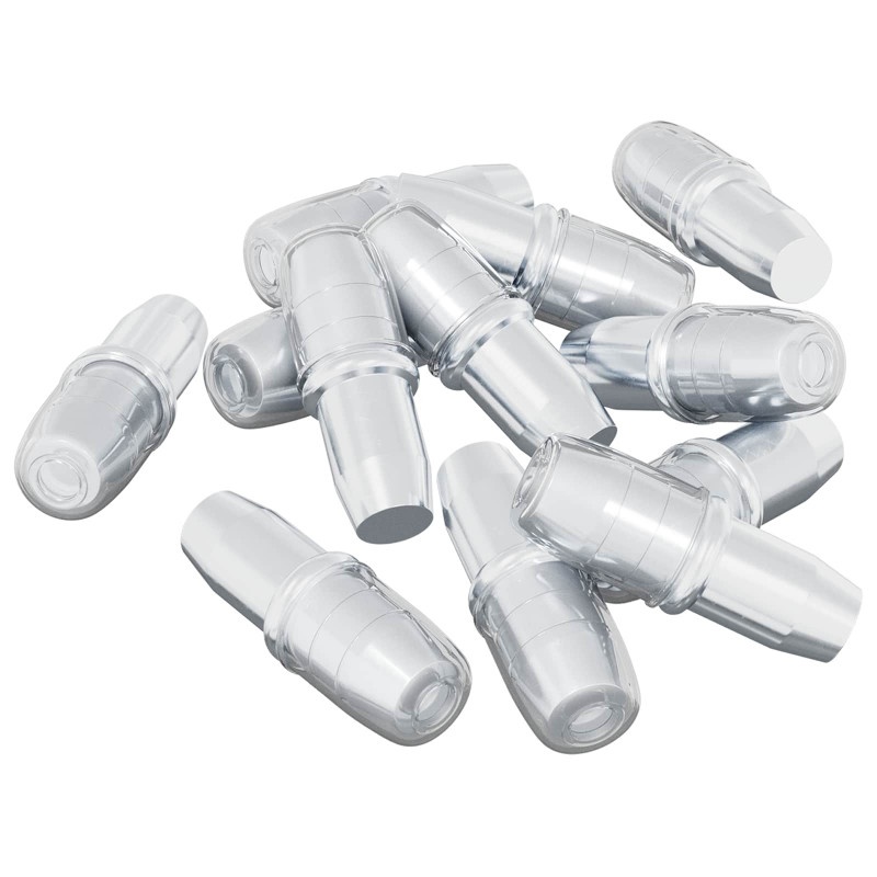Wieszak na półki 12 pcs Srebrny 7 x 16 mm Żelazo