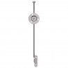 Zawias z uchwytem 2 pcs Srebrny 190 mm Żelazo