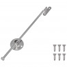 Zawias z uchwytem 439 pcs Srebrny Żelazo