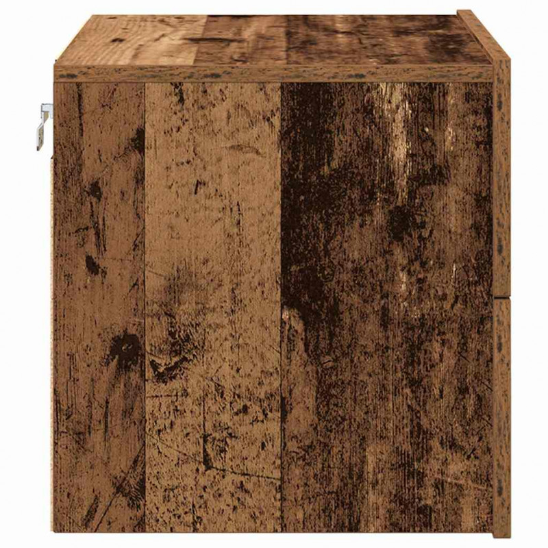Szafka Nocna z szufladą 2 pcs Stare drewno 50 x 39 x 41 cm