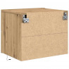 Szafka Nocna z szufladą 2 pcs Dąb rzemieślniczy 50 x 39 x 41 cm