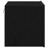 Szafka Nocna z szufladą 2 pcs Czarny Dąb 50 x 39 x 41 cm