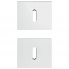 Uchwyt do lustra 2 pcs Nikiel 35 x 30 x 8,3 mm Stal