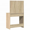 Toaletka Dąb Sonoma 78,5 x 41 x 135 cm Materiał drewnopochodny
