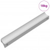 Uchwyt Gładki 828 pcs Srebrny 105.7 x 7.4 x 15.5 mm Aluminium