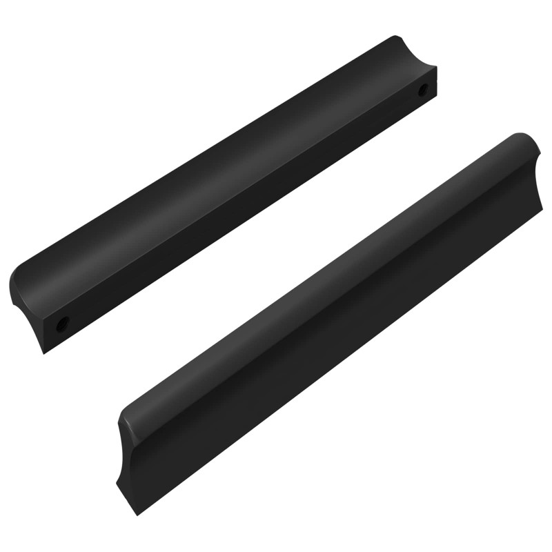 Uchwyt 2 pcs Czarny 106 x 7,4 x 15,5 mm Aluminium