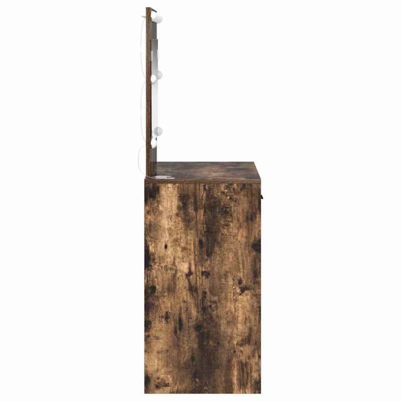 Toaletka Dąb wędzony 78,5 x 41 x 135 cm Materiał drewnopochodny