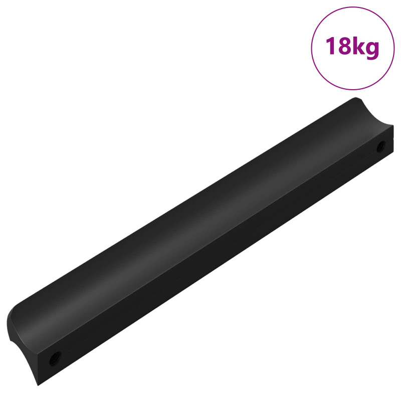 Uchwyt 973 pcs Czarny 106 x 7,4 x 15,5 mm Aluminium