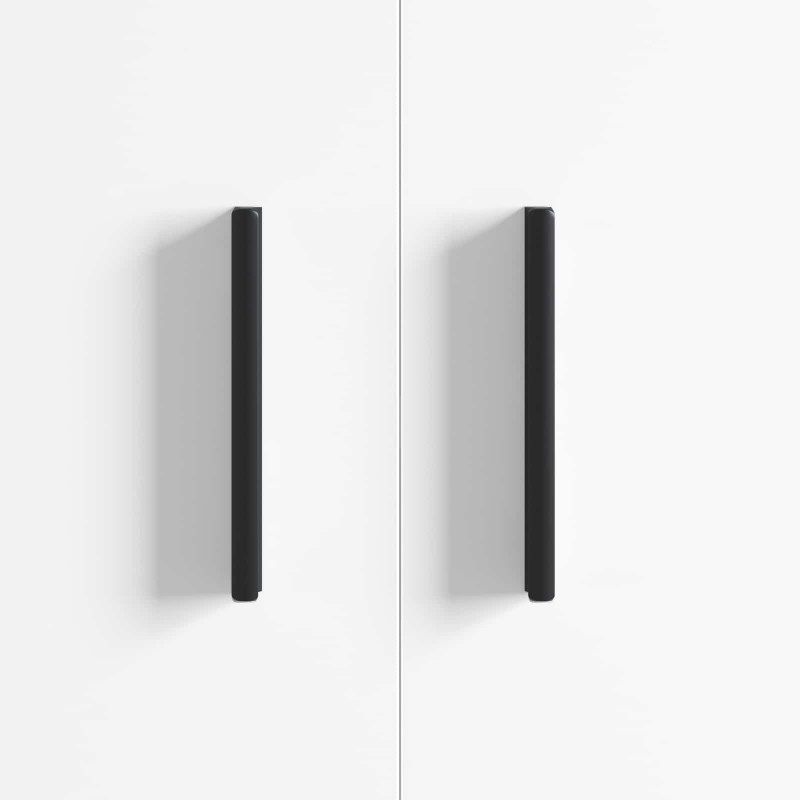 Uchwyt 973 pcs Czarny 106 x 7,4 x 15,5 mm Aluminium