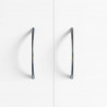 Uchwyt 12 pcs Srebrny 107 x 3.6 x 23 mm Stal nierdzewna
