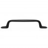 Uchwyt meblowy 2 pcs Czarny 130 x 19,4 x 22,3 mm Aluminium