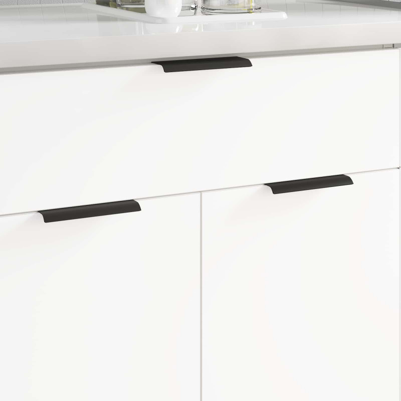 Uchwyt 725 pcs Czarny 120 x 39.6 x 17 mm Aluminium