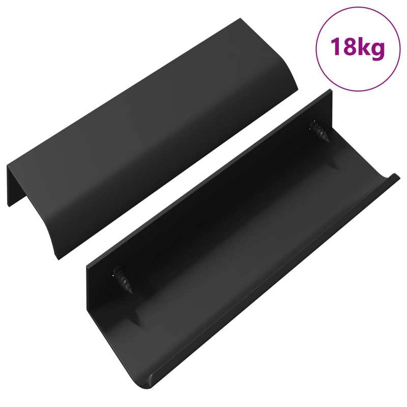 Uchwyt 725 pcs Czarny 120 x 39.6 x 17 mm Aluminium