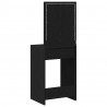 Toaletka Czarny Dąb 50 x 41 x 135 cm Materiał drewnopochodny