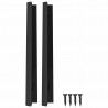 Uchwyt 725 pcs Czarny 120 x 39.6 x 17 mm Aluminium