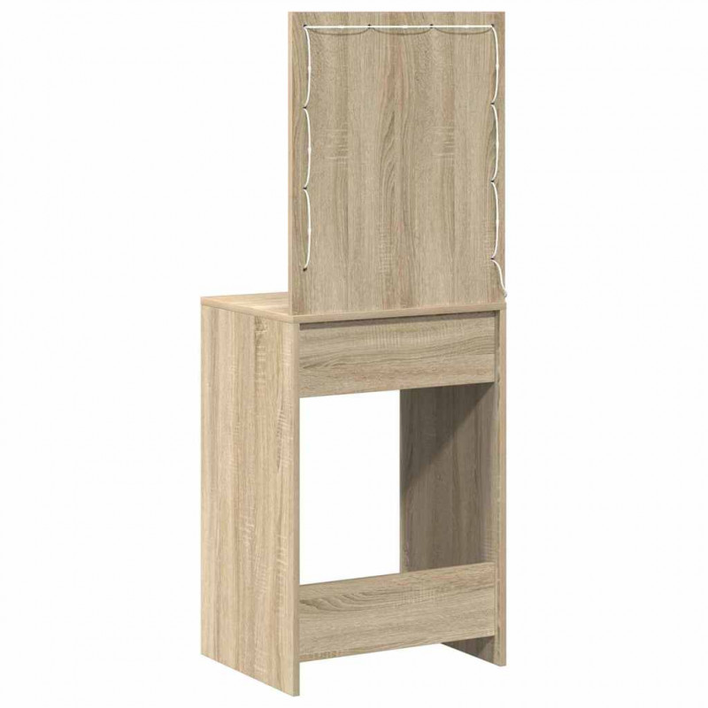 Toaletka Dąb Sonoma 50 x 41 x 135 cm Materiał drewnopochodny