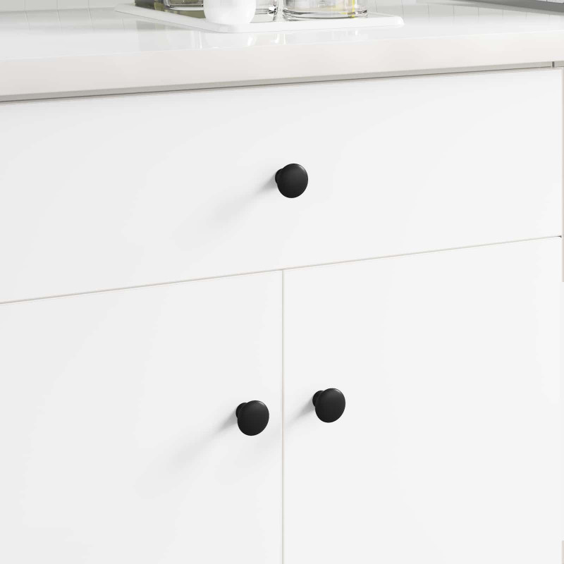 Uchwyt 12 pcs Czarny Ø30 mm Aluminium