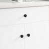Uchwyt 1461 pcs Czarny Ø30 mm Aluminium