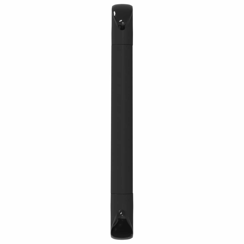 Uchwyt Gładki 2 pcs Czarny 380 x 34 x 85 mm Aluminium i PP