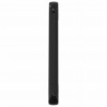 Uchwyt Gładki 2 pcs Czarny 380 x 34 x 85 mm Aluminium i PP