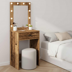 Toaletka Stare drewno 50 x 41 x 135 cm Materiał drewnopochodny