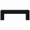 Uchwyt meblowy 12 pcs Czarny 110 x 12 x 36 mm Żelazo