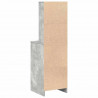 Highboard z szufladą Betonowy szary 40 x 41 x 135 cm