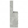 Highboard z szufladą Betonowy szary 40 x 41 x 135 cm