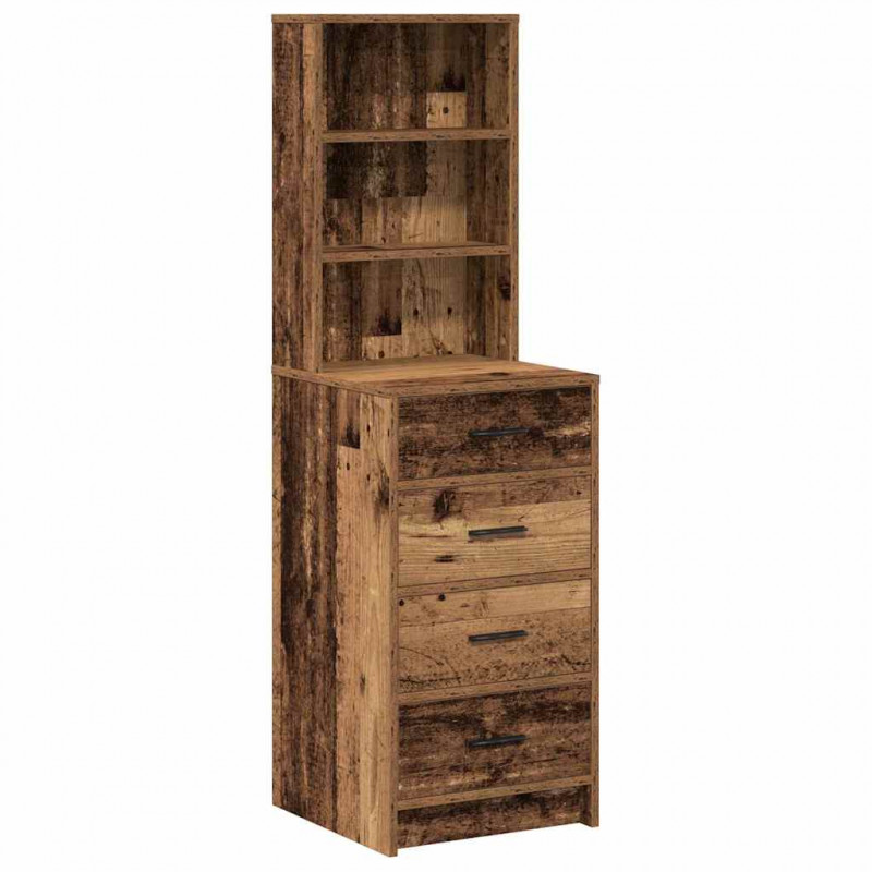 Highboard Stare drewno 40 x 41 x 135 cm Materiał drewnopochodny