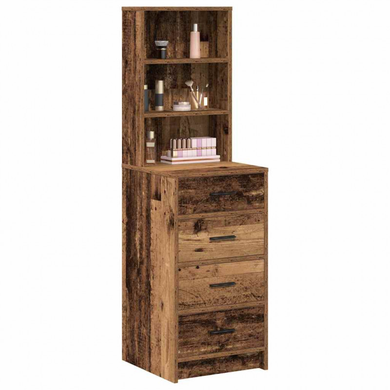 Highboard Stare drewno 40 x 41 x 135 cm Materiał drewnopochodny
