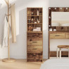 Highboard Stare drewno 40 x 41 x 135 cm Materiał drewnopochodny