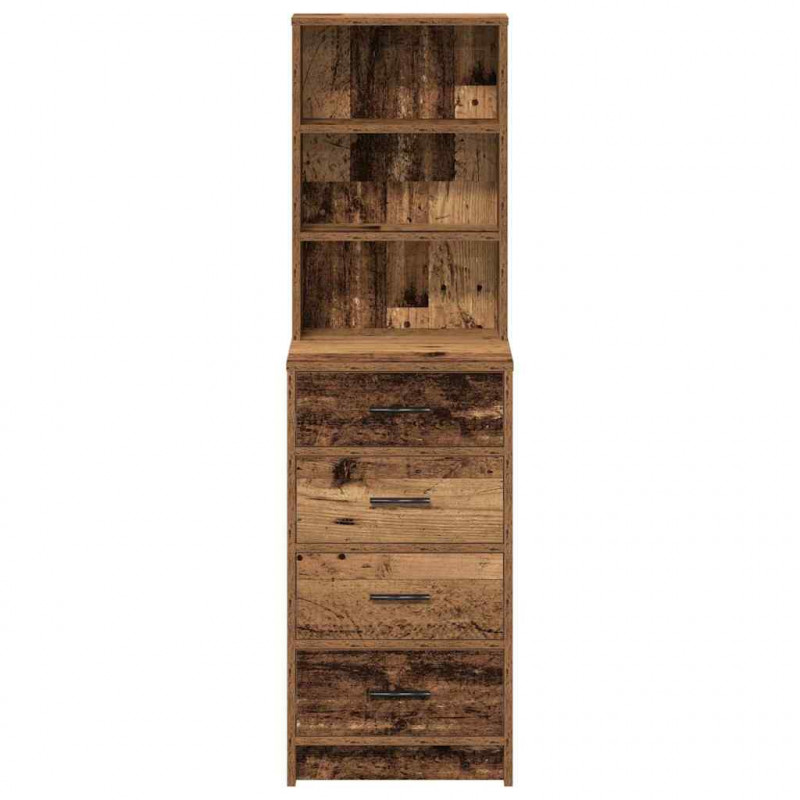 Highboard Stare drewno 40 x 41 x 135 cm Materiał drewnopochodny