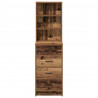 Highboard Stare drewno 40 x 41 x 135 cm Materiał drewnopochodny