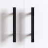 Uchwyt do szafki 2 pcs Czarny 150 x 12,3 x 35,2 mm